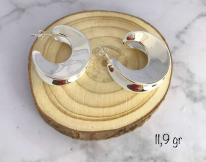 Aros colgantes liso