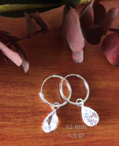 Aros con circón