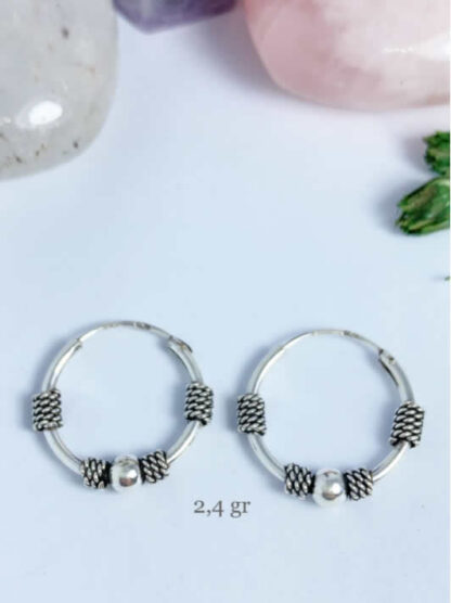 Aros de plata