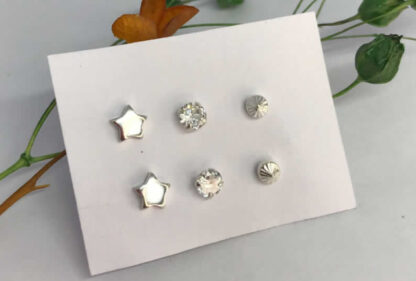 Set aros plata